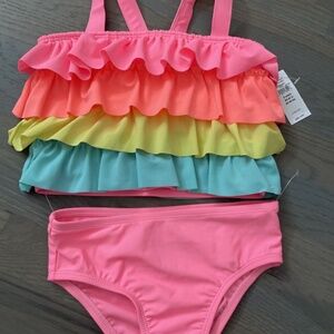 NWT Baby GAP Rainbow Tankini Swimsuit NWT